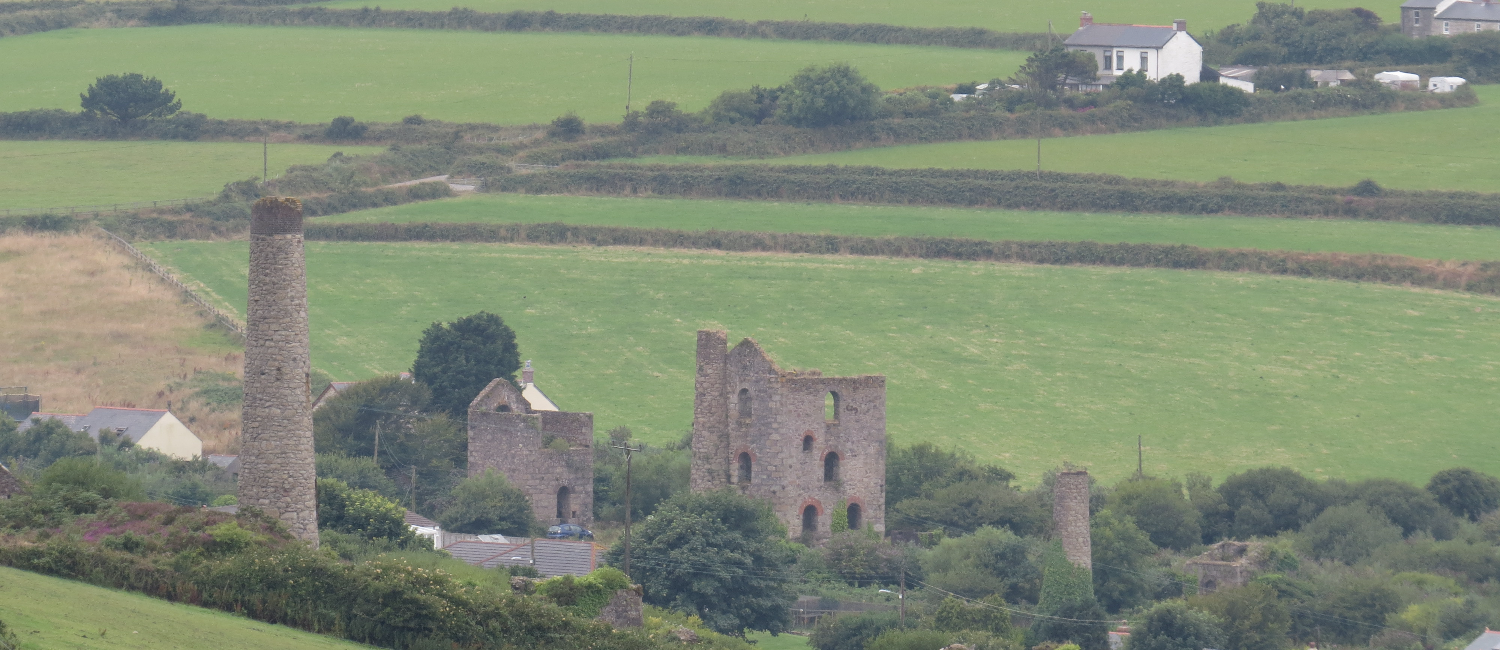 Cornish engine house near Camborne